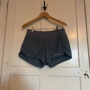 Patagonia Strider Light Plume Gray Running Shorts. NWT.